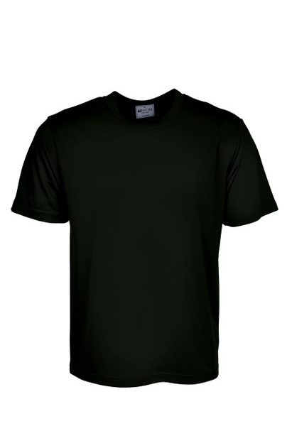 Unisex Adults Plain Breezeway Micromesh Tee Shirt