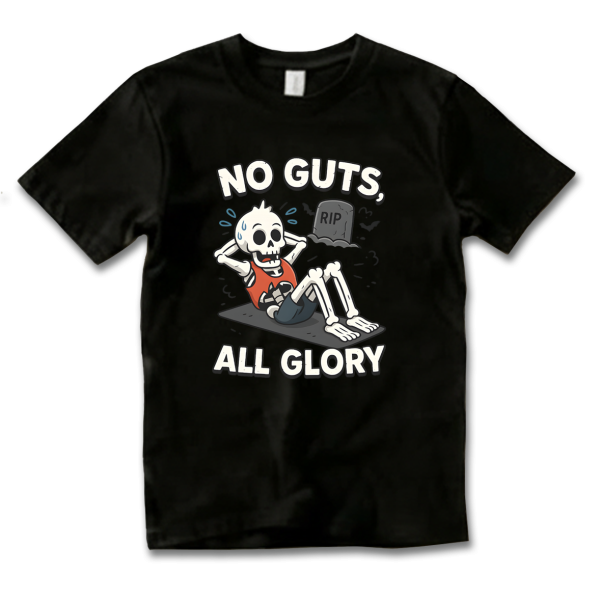 No Guts All Glory Halloween Gym Tee